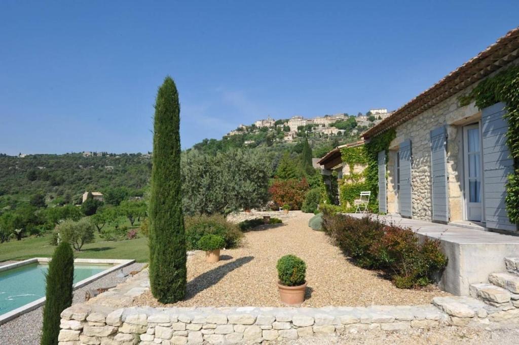 In Gordes, Facing The Entire Luberon Park A Beautiful 5 Bedrooms House Esterno foto