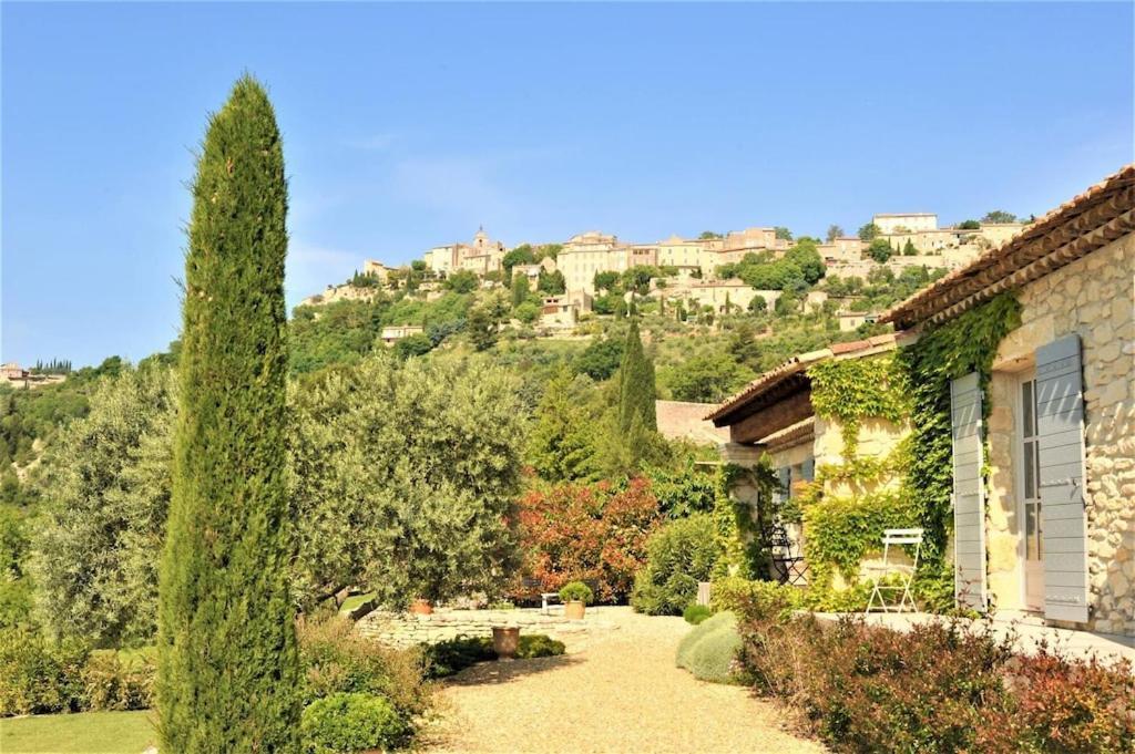 In Gordes, Facing The Entire Luberon Park A Beautiful 5 Bedrooms House Esterno foto