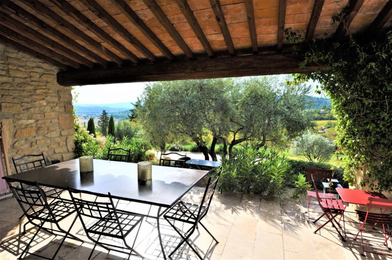 In Gordes, Facing The Entire Luberon Park A Beautiful 5 Bedrooms House Esterno foto