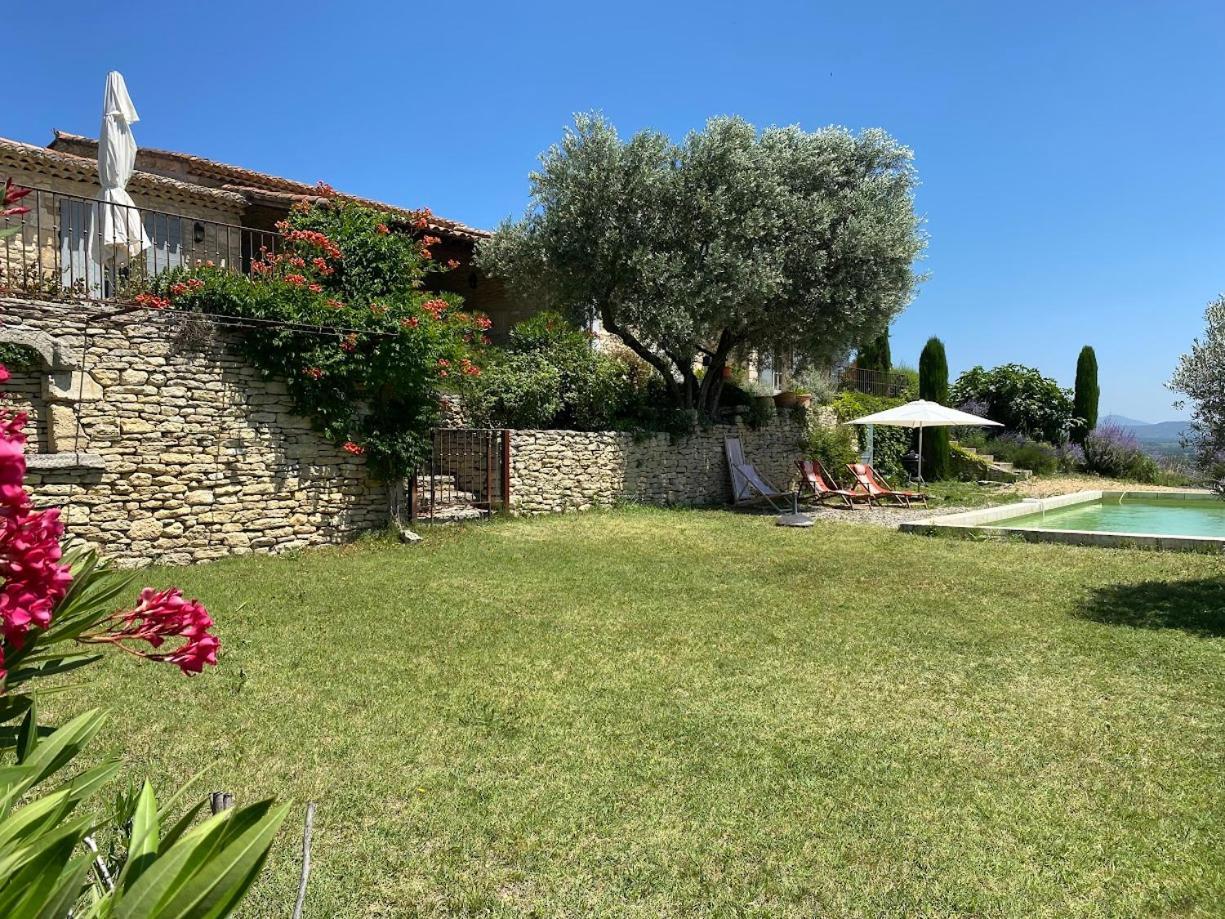 In Gordes, Facing The Entire Luberon Park A Beautiful 5 Bedrooms House Esterno foto
