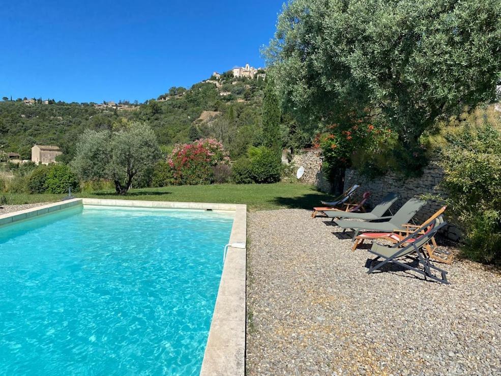 In Gordes, Facing The Entire Luberon Park A Beautiful 5 Bedrooms House Esterno foto