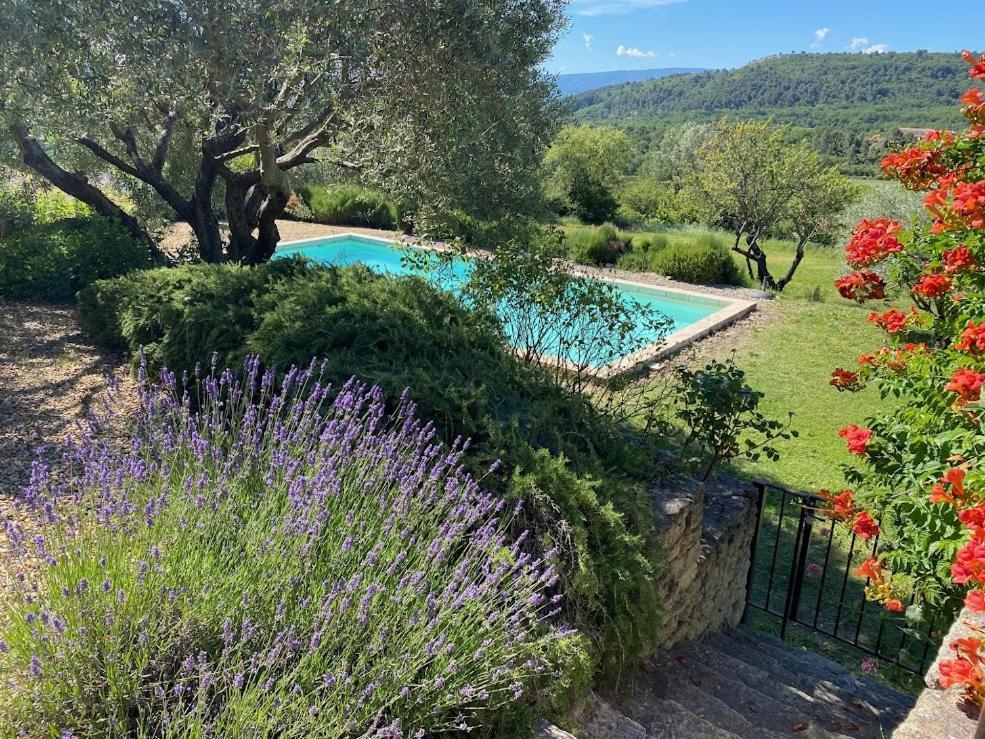 In Gordes, Facing The Entire Luberon Park A Beautiful 5 Bedrooms House Esterno foto